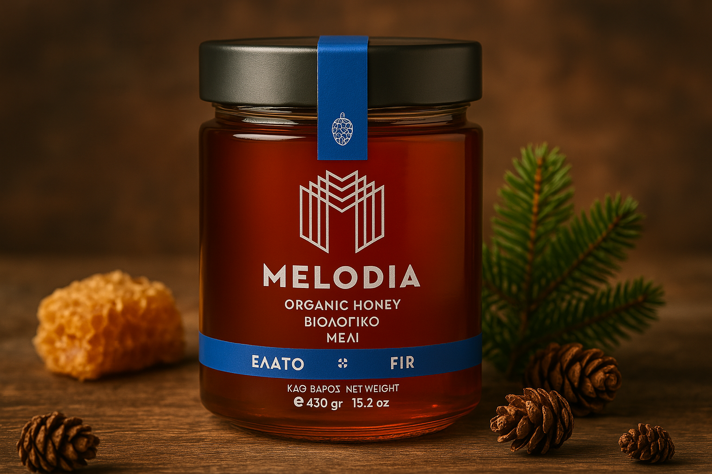 Melodia Bio Tannenhonig 430gr
