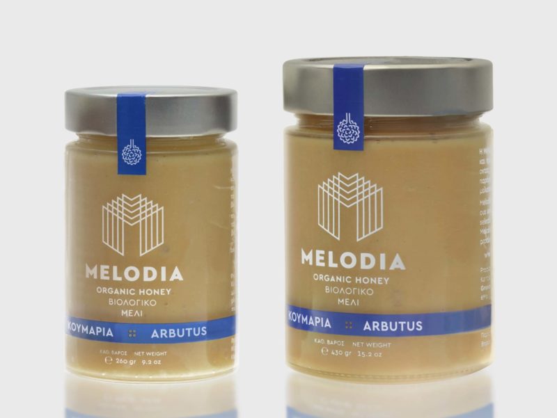 Melodia Bio Erdbeerbaumhonig 430gr