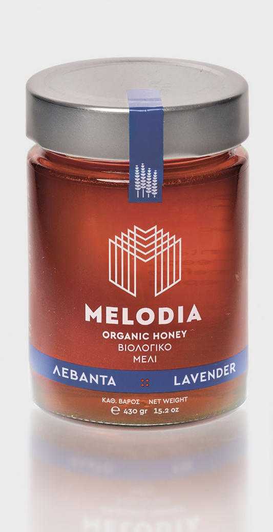 Melodia Bio Lavendelhonig 430gr